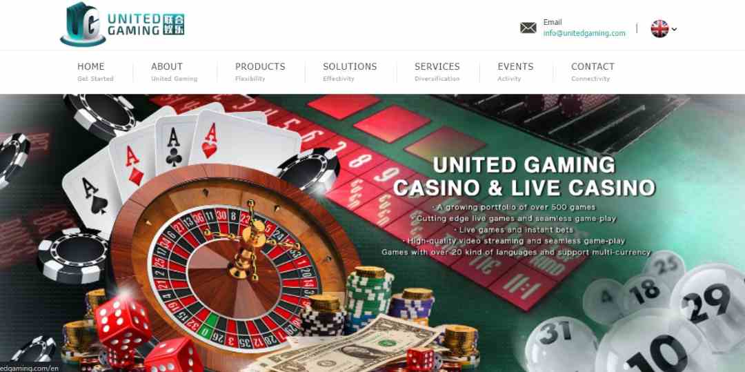 Live casino vô cùng đẳng cấp do United Gaming phát hành